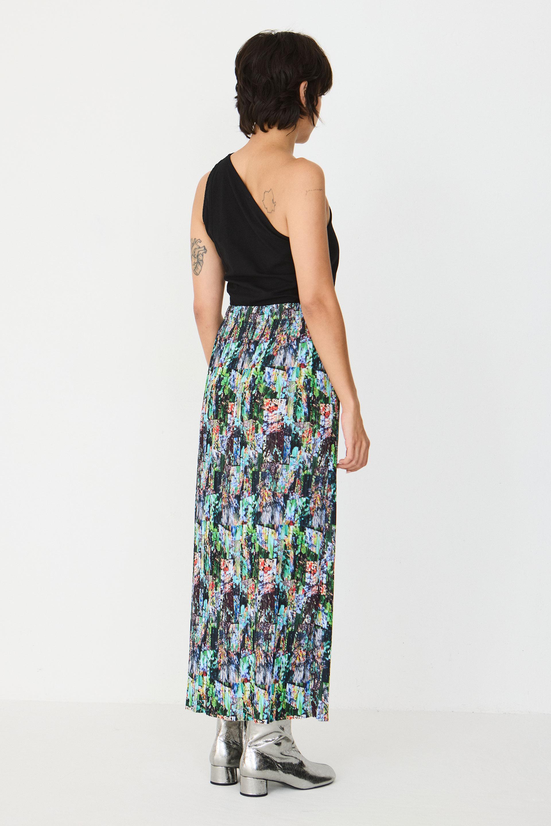 SKFK Laurane Skirt J.Bernar Damen Plissee Rock multicolor